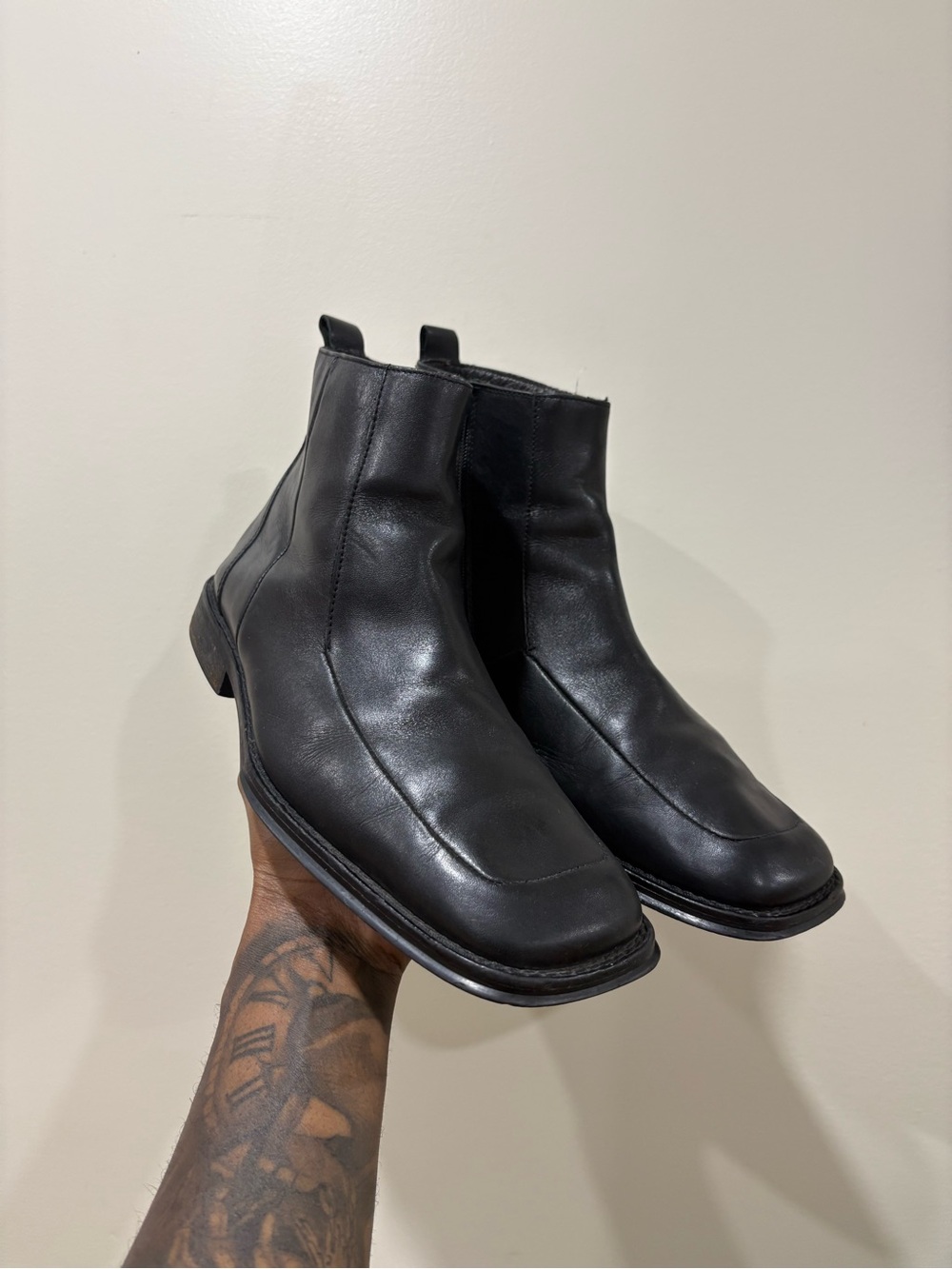 Classic Leather Ankle Boots